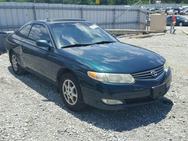 2T1CE22PX2C015716 - 2002 TOYOTA CAMRY SOLA GREEN photo 1