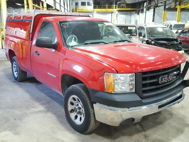 1GTPCTEX2AZ194850 - 2010 GMC SIERRA C15 RED photo 1