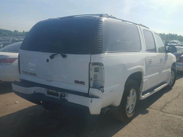 1GKFK66U21J208222 - 2001 GMC DENALI XL WHITE photo 4