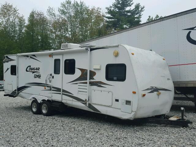 4YDT29F227V507335 - 2007 KEYSTONE COUGAR WHITE photo 1