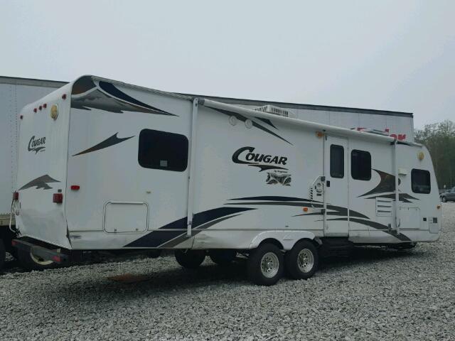 4YDT29F227V507335 - 2007 KEYSTONE COUGAR WHITE photo 4