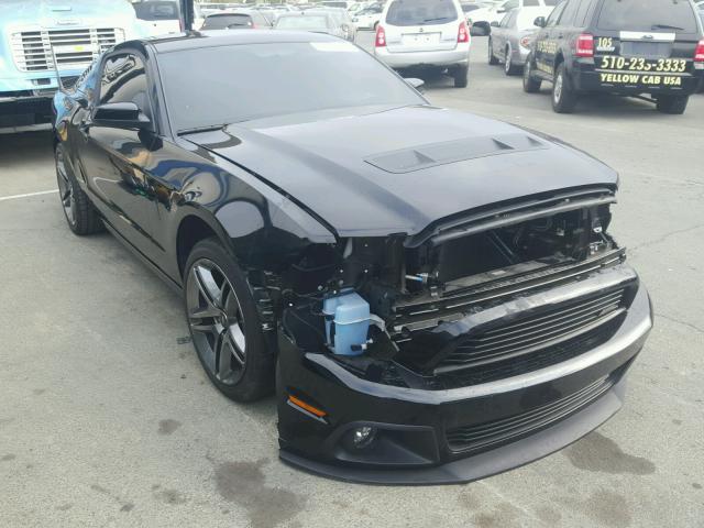 1ZVBP8JZ9D5221618 - 2013 FORD MUSTANG BLACK photo 1