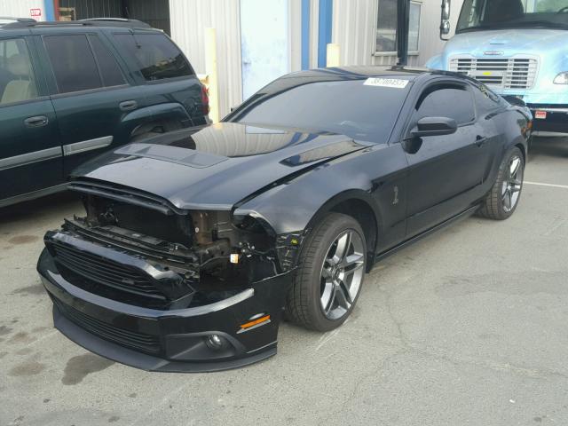 1ZVBP8JZ9D5221618 - 2013 FORD MUSTANG BLACK photo 2