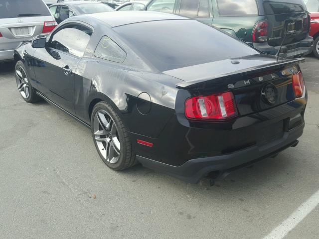 1ZVBP8JZ9D5221618 - 2013 FORD MUSTANG BLACK photo 3