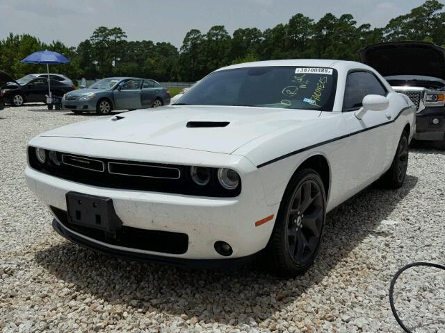 2C3CDZAG8JH192576 - 2018 DODGE CHALLENGER WHITE photo 2