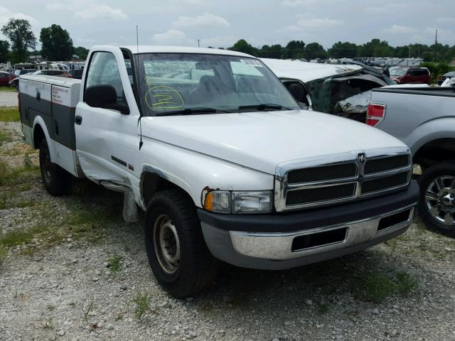 3B7KC26Z1YM238353 - 2000 DODGE RAM 2500 WHITE photo 1