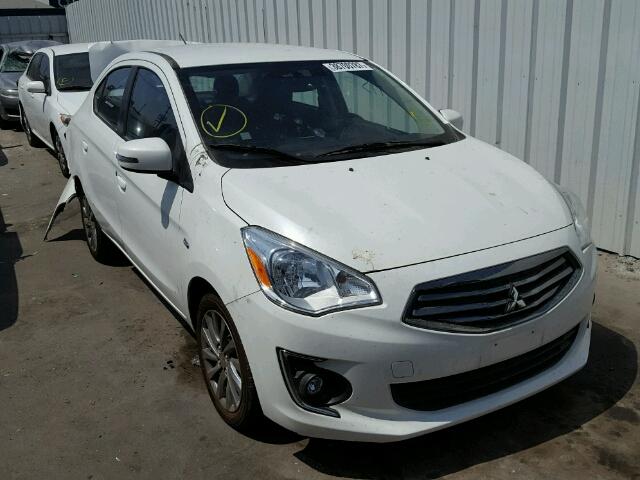 ML32F4FJ1HH001138 - 2017 MITSUBISHI MIRAGE G4 WHITE photo 1