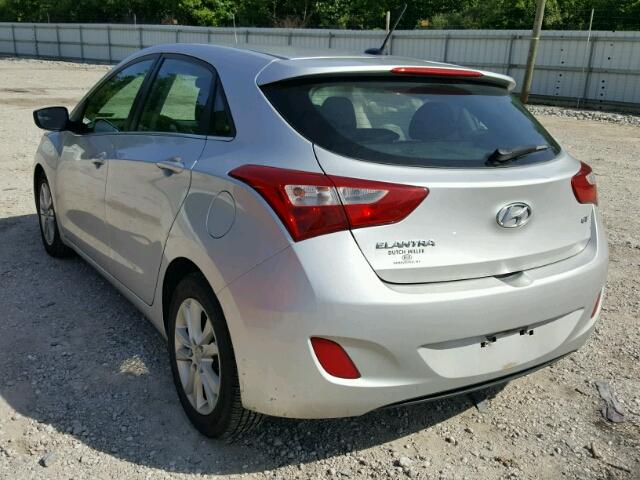 KMHD35LH3FU237506 - 2015 HYUNDAI ELANTRA GT SILVER photo 3