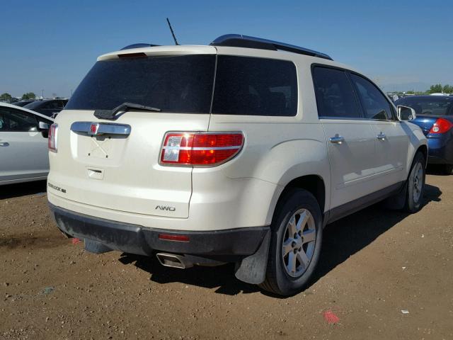 5GZEV23738J255502 - 2008 SATURN OUTLOOK XR თეთრი ფოტო 4