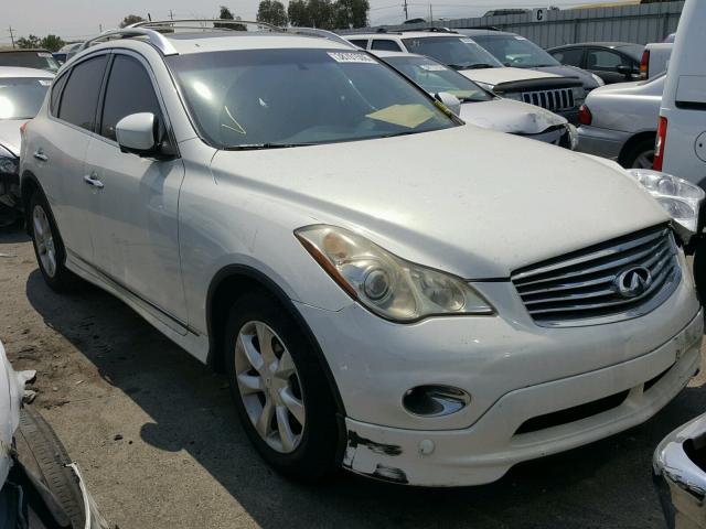 JNKAJ09E99M900478 - 2009 INFINITI EX35 BASE WHITE photo 1