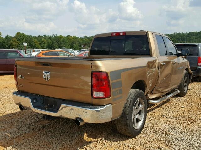 1C6RD6GT3CS255790 - 2012 DODGE RAM 1500 S GOLD photo 4