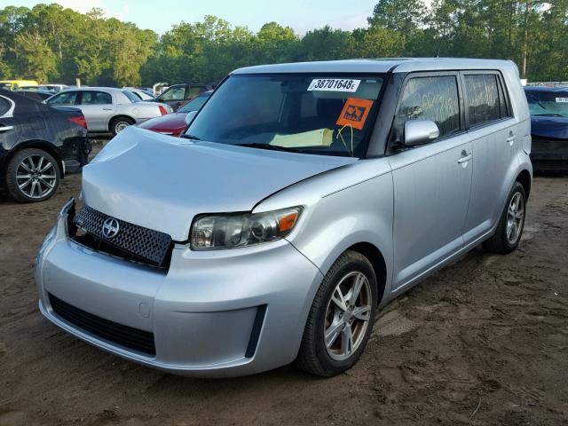 JTLZE4FE5A1112523 - 2010 SCION XB SILVER photo 2