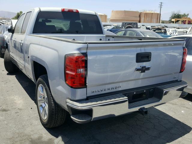 1GCRCRECXHZ342973 - 2017 CHEVROLET SILVERADO SILVER photo 3