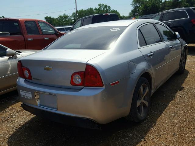 1G1ZC5EUXCF106666 - 2012 CHEVROLET MALIBU 1LT 银色 照片 4