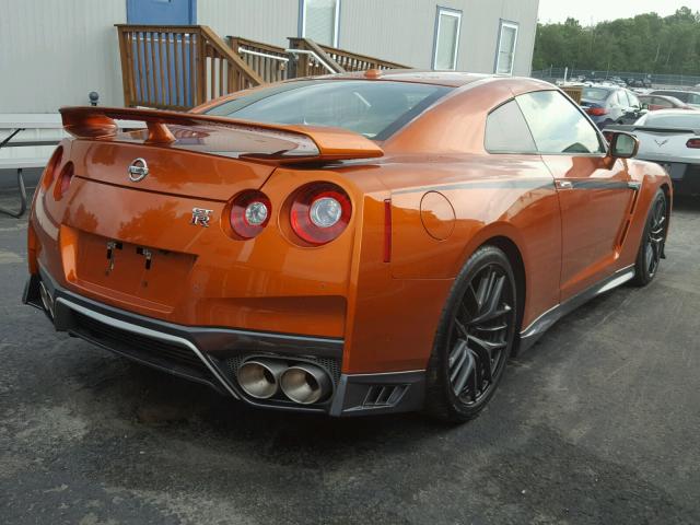 JN1AR5EFXHM821098 - 2017 NISSAN GT-R PREMI ORANGE photo 4