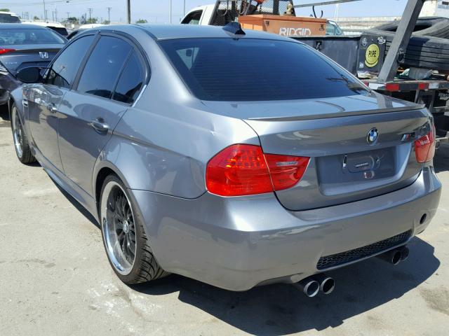 WBSPM9C57BE203450 - 2011 BMW M3 CHARCOAL photo 3