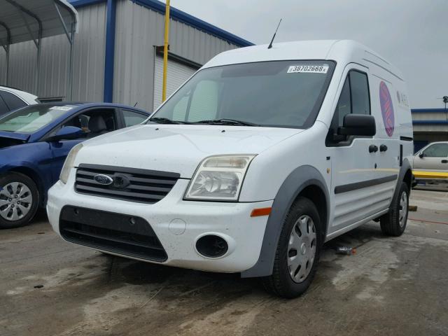 NM0LS7BN7DT150052 - 2013 FORD TRANSIT CO WHITE photo 2