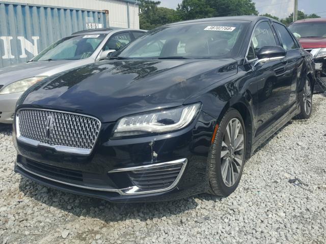 3LN6L5E98HR601038 - 2017 LINCOLN MKZ RESERV BLACK photo 2