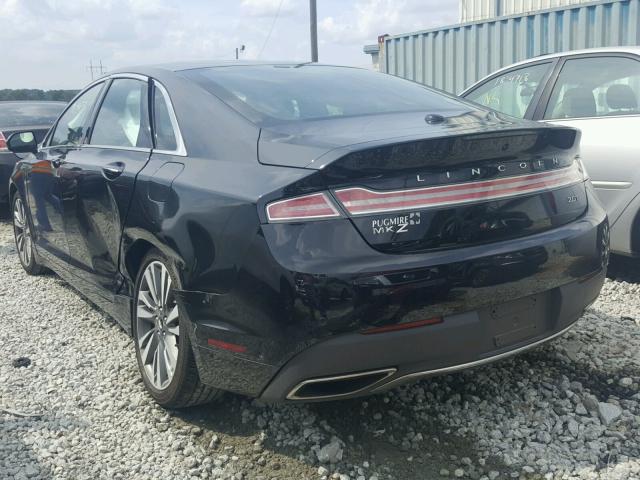 3LN6L5E98HR601038 - 2017 LINCOLN MKZ RESERV BLACK photo 3