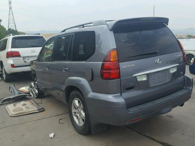 JTJBT20X250076946 - 2005 LEXUS GX BLUE photo 3