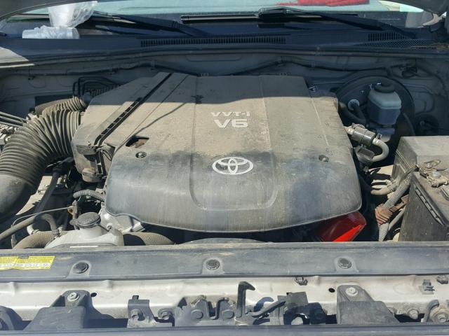 5TETU62NX6Z273209 - 2006 TOYOTA TACOMA PRE SILVER photo 7