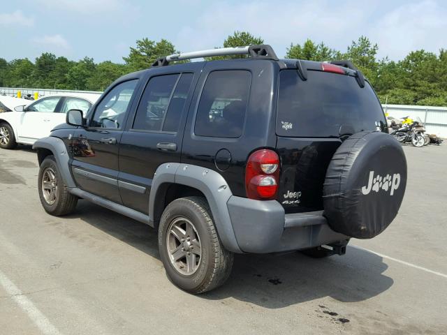 1J4GL38K25W606184 - 2005 JEEP LIBERTY RE BLACK photo 3