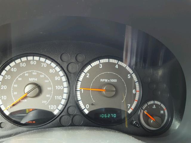 1J4GL38K25W606184 - 2005 JEEP LIBERTY RE BLACK photo 8