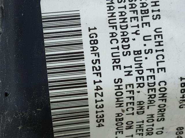 1G8AF52F14Z131354 - 2004 SATURN ION LEVEL MAROON photo 10