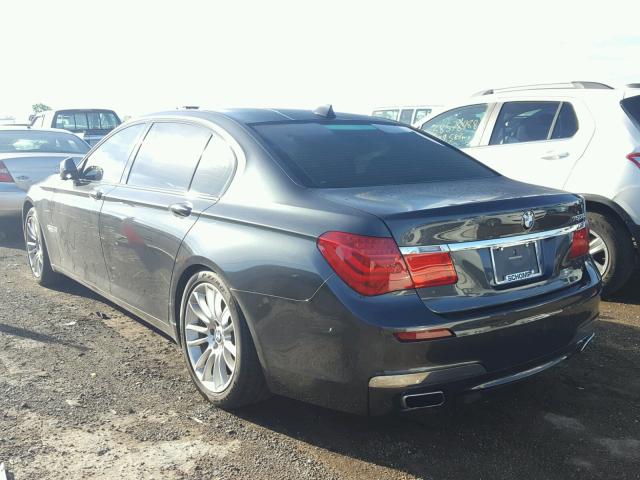 WBAKC8C55AC430853 - 2010 BMW 750 LI BLACK photo 3