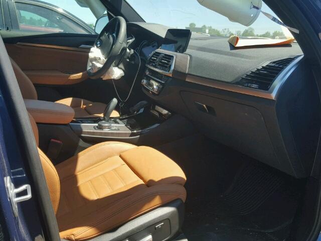 5UXTR9C56JLC81785 - 2018 BMW X3 XDRIVEM 蓝色 照片 5