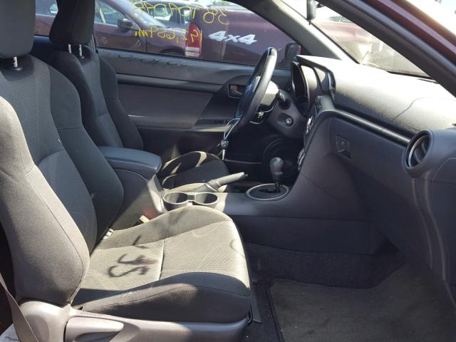 JTKJF5C72B3014615 - 2011 TOYOTA SCION TC 紫色 照片 5