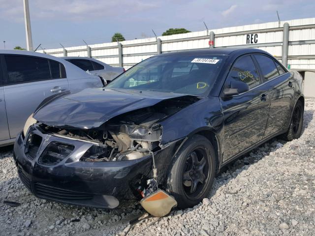 1G2ZF58BX74200920 - 2007 PONTIAC G6 VALUE L BLACK photo 2