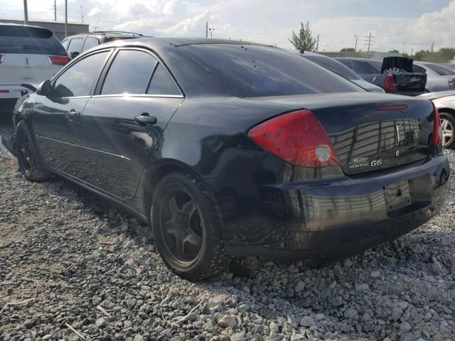 1G2ZF58BX74200920 - 2007 PONTIAC G6 VALUE L BLACK photo 3