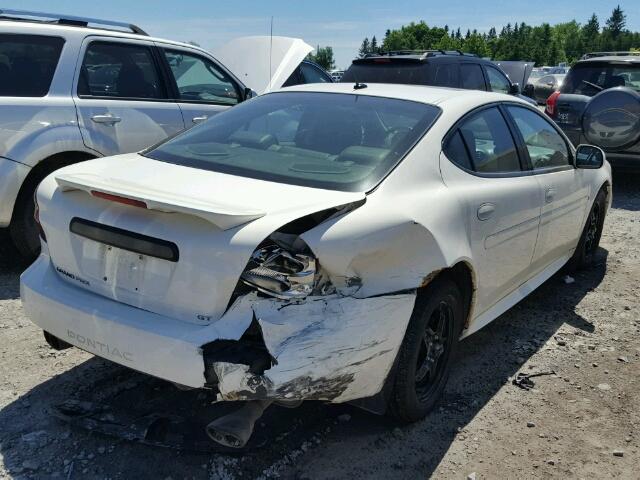 2G2WR554561294912 - 2006 PONTIAC GRAND PRIX თეთრი ფოტო 4
