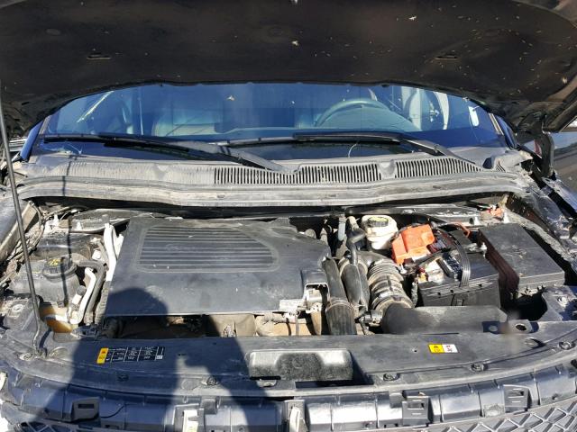 1FM5K8GT7EGB84569 - 2014 FORD EXPLORER S BLACK photo 7