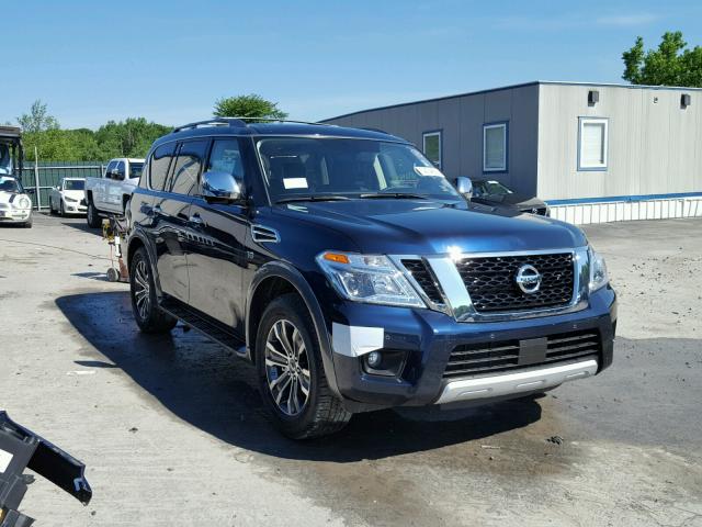 JN8AY2NC3J9555957 - 2018 NISSAN ARMADA SV BLUE photo 1