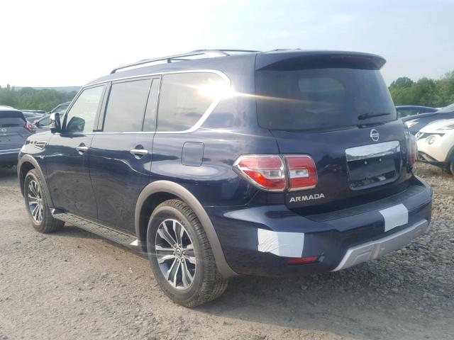 JN8AY2NC3J9555957 - 2018 NISSAN ARMADA SV BLUE photo 3