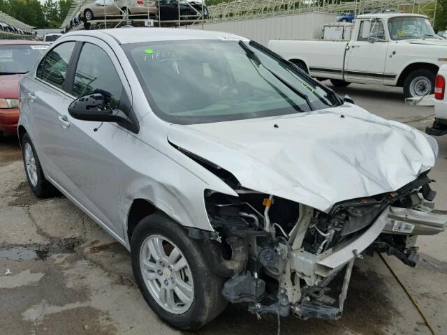 1G1JD5SH0G4122135 - 2016 CHEVROLET SONIC LT GRAY photo 1