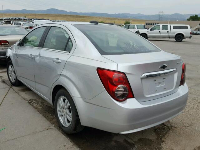 1G1JD5SH0G4122135 - 2016 CHEVROLET SONIC LT GRAY photo 3