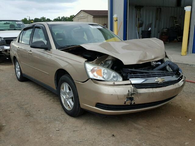 1G1ZT52825F259035 - 2005 CHEVROLET MALIBU LS GOLD photo 1