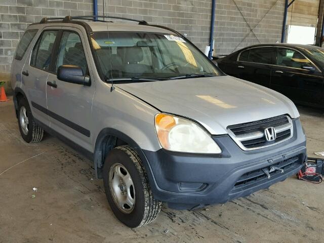 SHSRD68493U102224 - 2003 HONDA CR-V LX SILVER photo 1