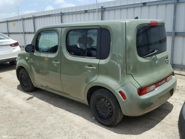 JN8AZ28R29T130080 - 2009 NISSAN CUBE BASE GREEN photo 3