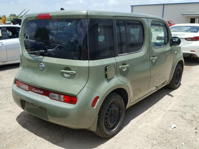 JN8AZ28R29T130080 - 2009 NISSAN CUBE BASE GREEN photo 4