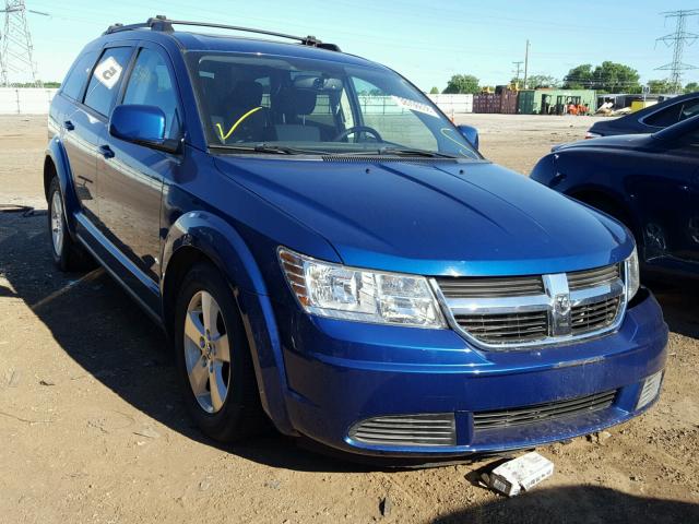 3D4GG57VX9T603730 - 2009 DODGE JOURNEY SX BLUE photo 1