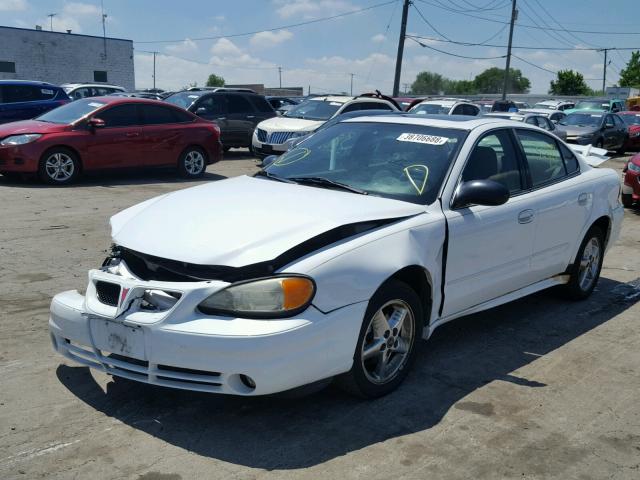 1G2NF52F24M507150 - 2004 PONTIAC GRAND AM S 白色 照片 2