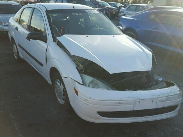 1FAFP33P72W205854 - 2002 FORD FOCUS LX WHITE photo 1