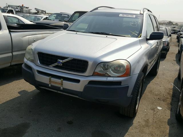 YV1CZ59H741052406 - 2004 VOLVO XC90 SILVER photo 2