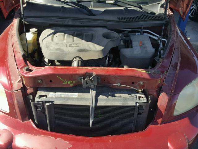 3GNDA13D57S557452 - 2007 CHEVROLET HHR LS MAROON photo 7