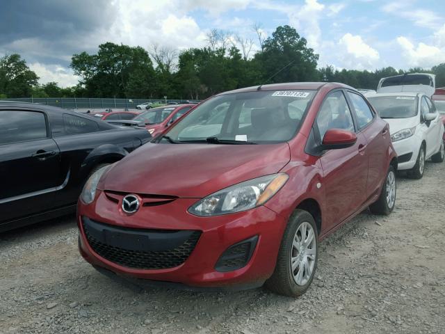 JM1DE1KY4E0173541 - 2014 MAZDA MAZDA2 SPO 栗色 照片 2