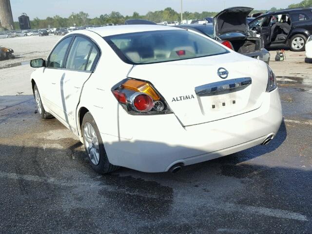 1N4AL2AP9AN416478 - 2010 NISSAN ALTIMA BAS WHITE photo 3